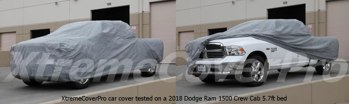 Truck cover fits 2013 2014 2015 2016 2017 2018 2019 Ford F-150 SizeuperCab 8ft Bed XCP XtremeCoverPro Pro Sizeeries Gray