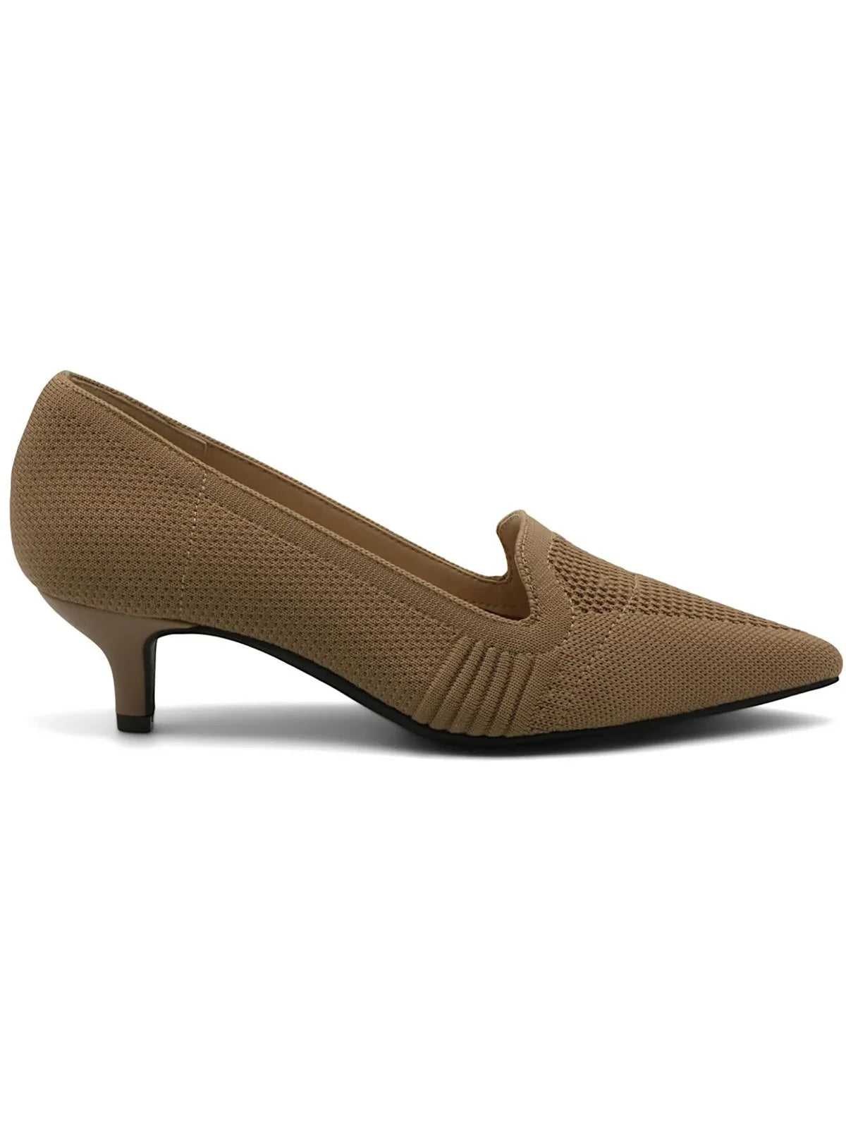 Adrienne Vittadini Womens Sizekippy Pointed Toe Sizelip-On Loafer Heels