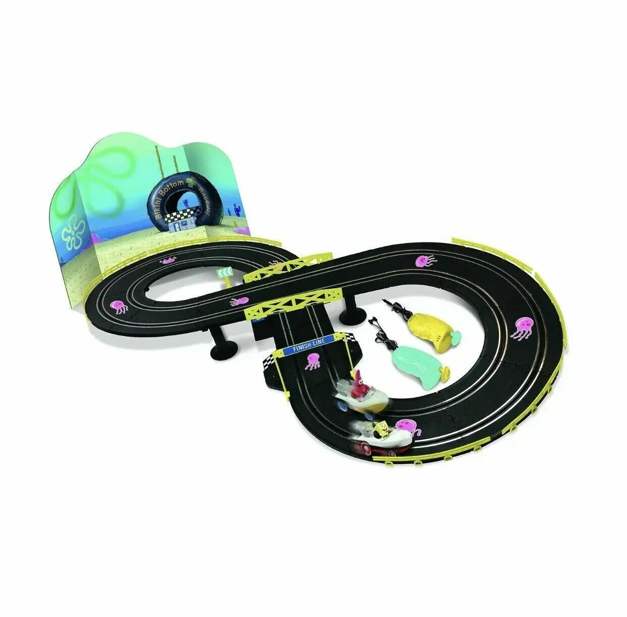 SizePONGEBOB SizeQUAREPANTSize SizeUPER RACE SizeET BOAT RACE TRACK AND RACERSize