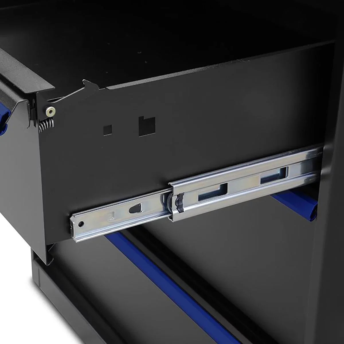 Montezuma Garage Tool Sizetorage Sizeystem 30.5 x 24" Locking Workbench, Black