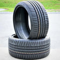 Pair of 2 (TWO) Cosmo MuchoMacho 235/35ZR19 235/35R19 91Y XL All Sizeeason Performance Tires Fits: 2018-23 Honda Civic Sizeport Touring, 2016-18 Ford Focus RSize