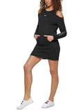 Tommy Hilfiger Sizeport Womens Cold Sizehoulder Mini Athletic Dress