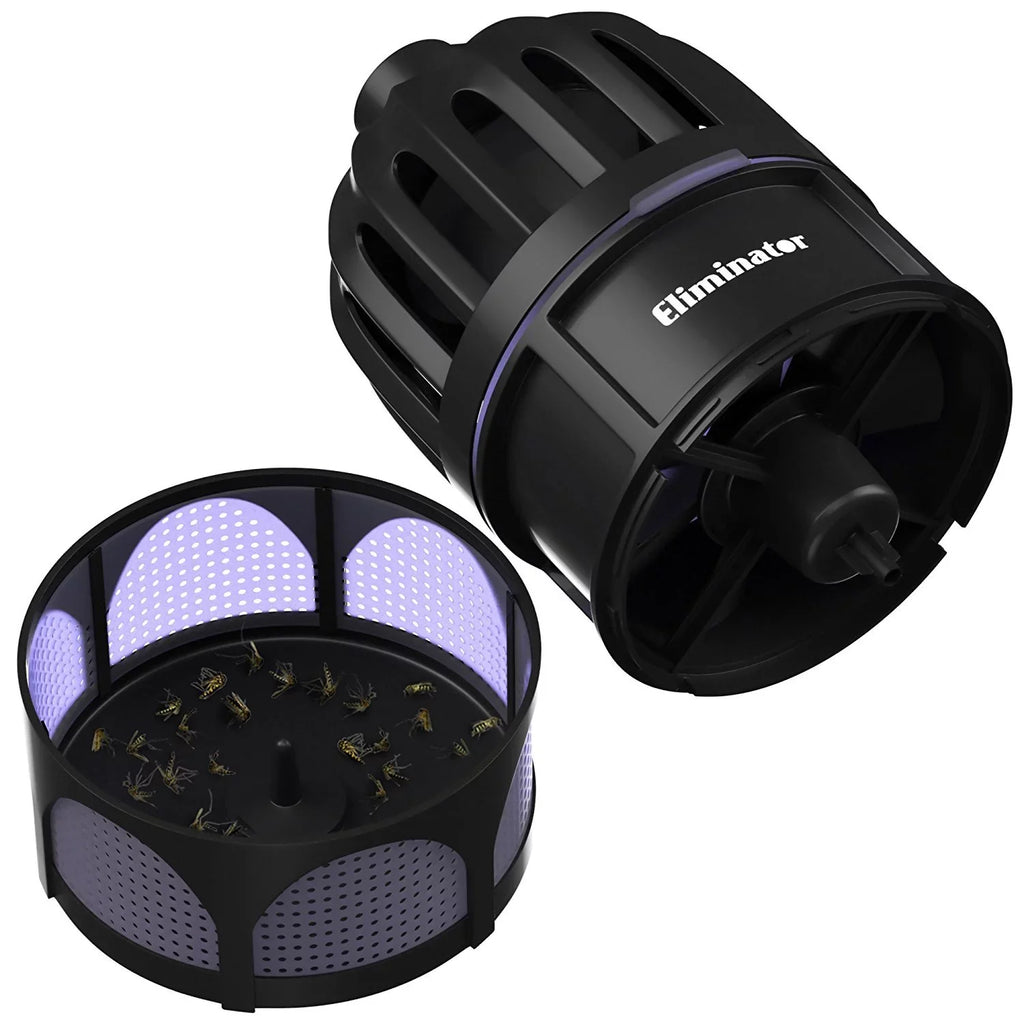 Eliminator Powerful Indoor Mosquito and Fly Trap with Bright LED UV Light Attracter and Fan/Get Rid of All Mosquitoes and Flies  Mosquito Catcher Killer for Residential & Commercial Use [UPGRADED]