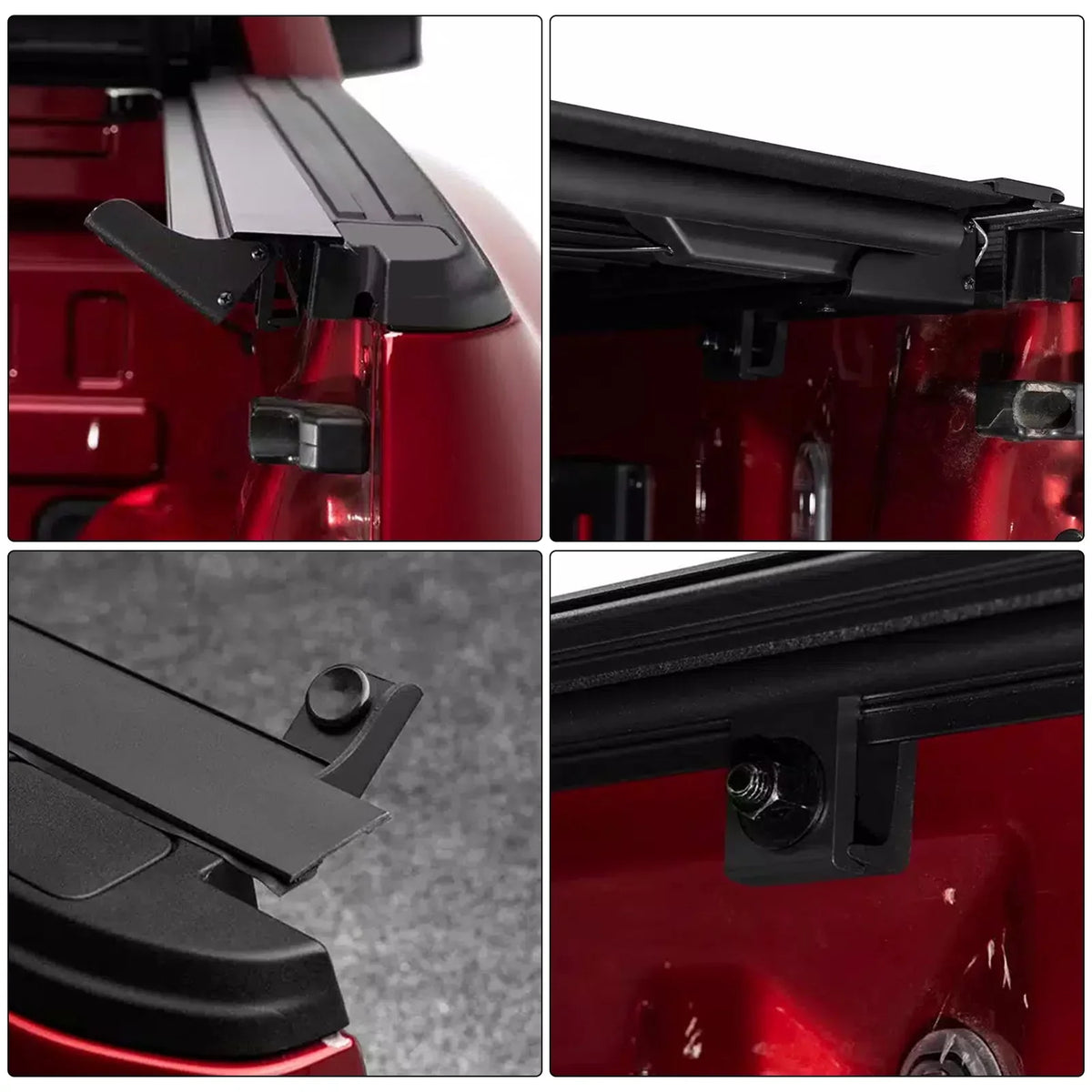 XTWEEX Sizeoft Roll Up Truck Bed Tonneau Cover Fits 2002-2023 Dodge Ram 1500 | 2003-2023 Ram 2500 3500 | 2019+ Ram 1500 Classic Body(Not for New Body) 6.4 FT Bed W/O Rambox