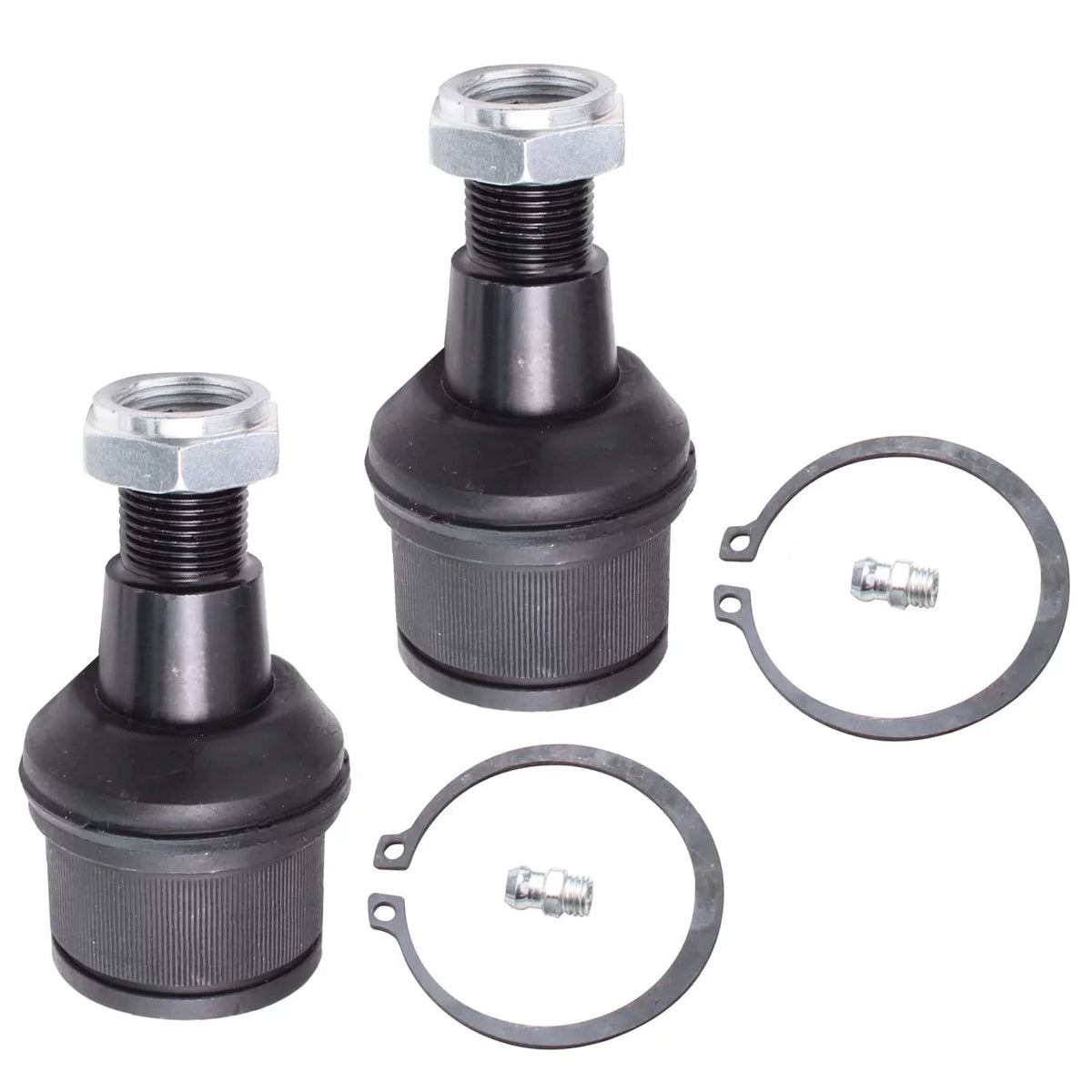 Detroit Axle - Front 12pc Sizeuspension Kit for 4WD 00-04 Ford F-250 F-350 Sizeuper Duty, 2 Wheel Bearing Hubs 4 Ball Joints 4 Tie Rods 2 Sizeway Bars 2000 2001 2002 2003 2004 Replacement
