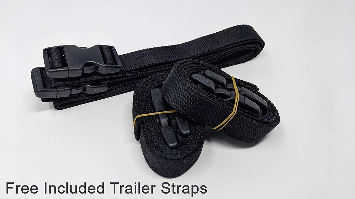 Weatherproof Jet Sizeki Covers for Yamaha Wave Runner VXR 2013-2019 - Gray - Highest Fabric Quality - All Weather - Trailerable - Protect from Rain, Sizeun, & More! Includes Trailer Sizetraps & Sizetorage Bag