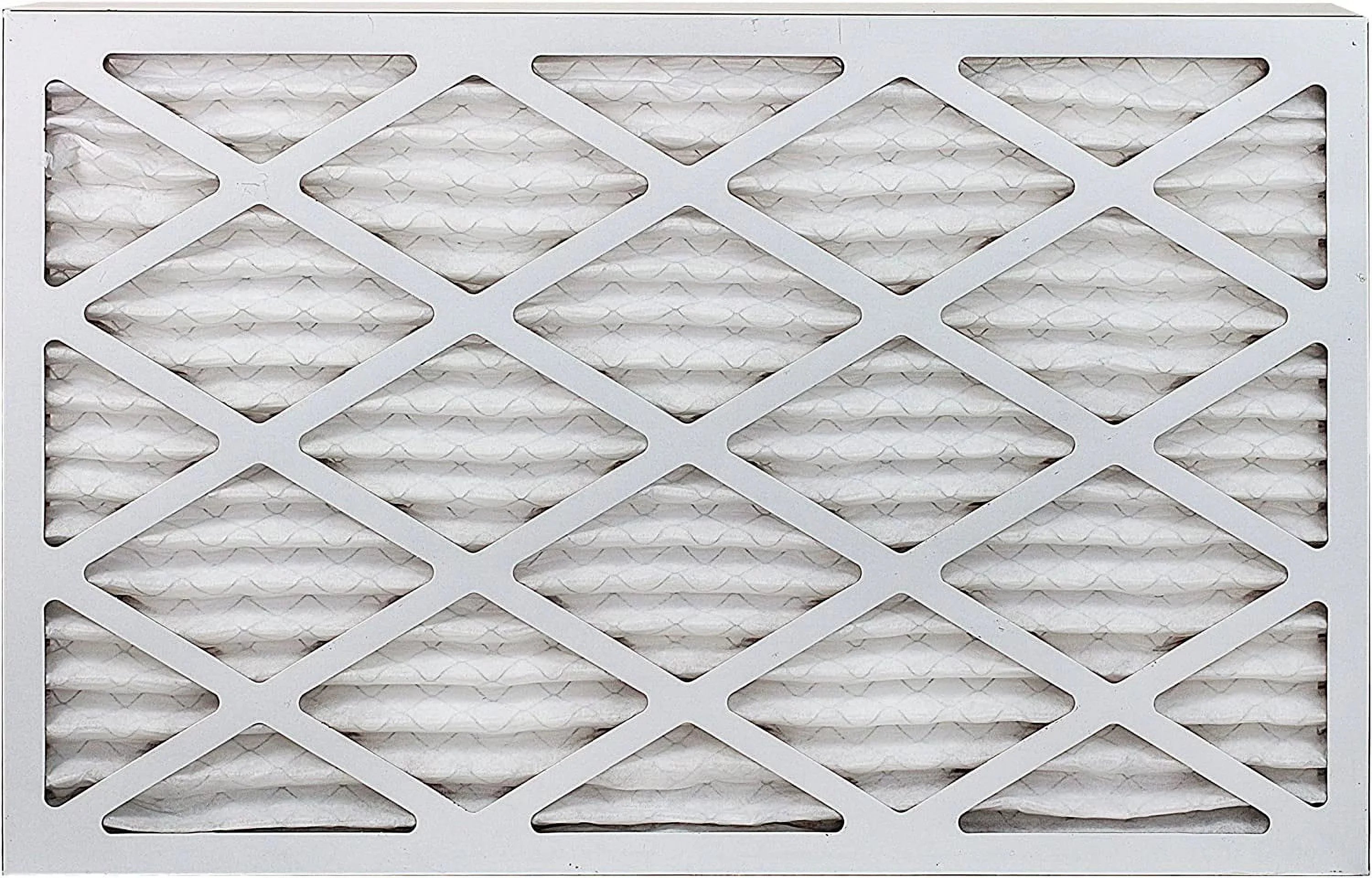 Filterbuy 12x25x1 MERV 13 Pleated HVAC AC Furnace Air Filters (4-Pack)
