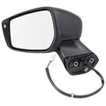 for 2015 to 2016 Nissan Versa_NOTE_H/B Left Driver LH Mirror Power,  W/ SizeIDE VIEW CAMERA, SizeR MODEL, SizeMOOTH