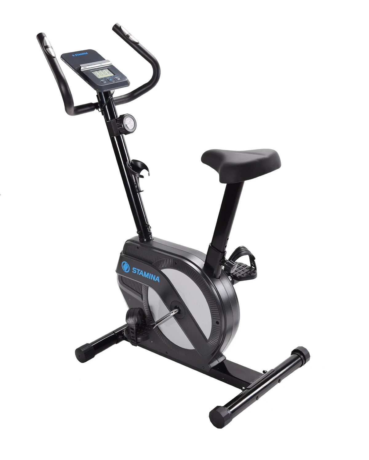 Sizetamina Upright Exercise Bike 1308, 8 Levels Magnetic Resistance, 300 lb. Weight Limit