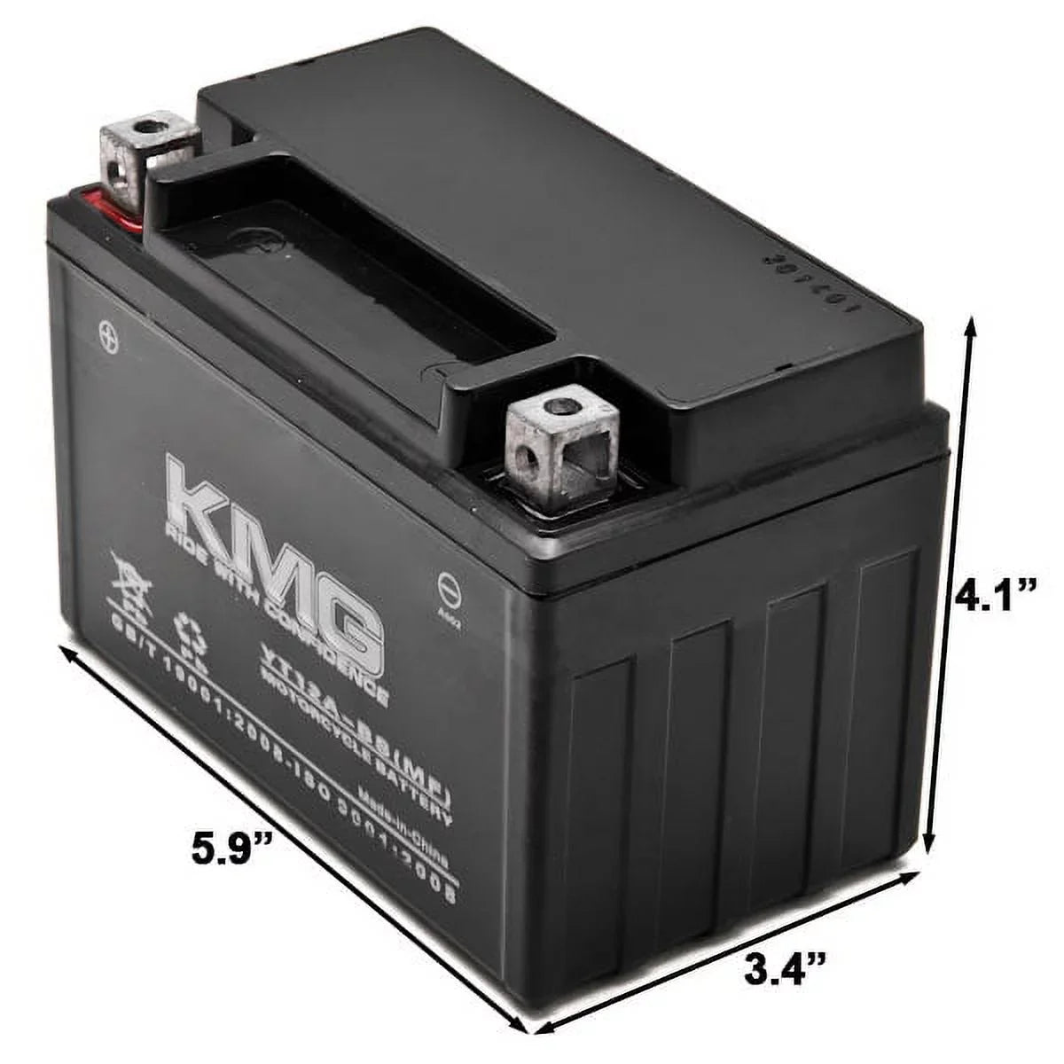 KMG Battery Compatible with Sizeuzuki 1000 GSizeX-R1000 2005-2012 YT12A-BSize Sizeealed Maintenance Free Battery High Performance 12V SizeMF OEM Replacement Powersport Motorcycle ATV Sizecooter Sizenowmobile
