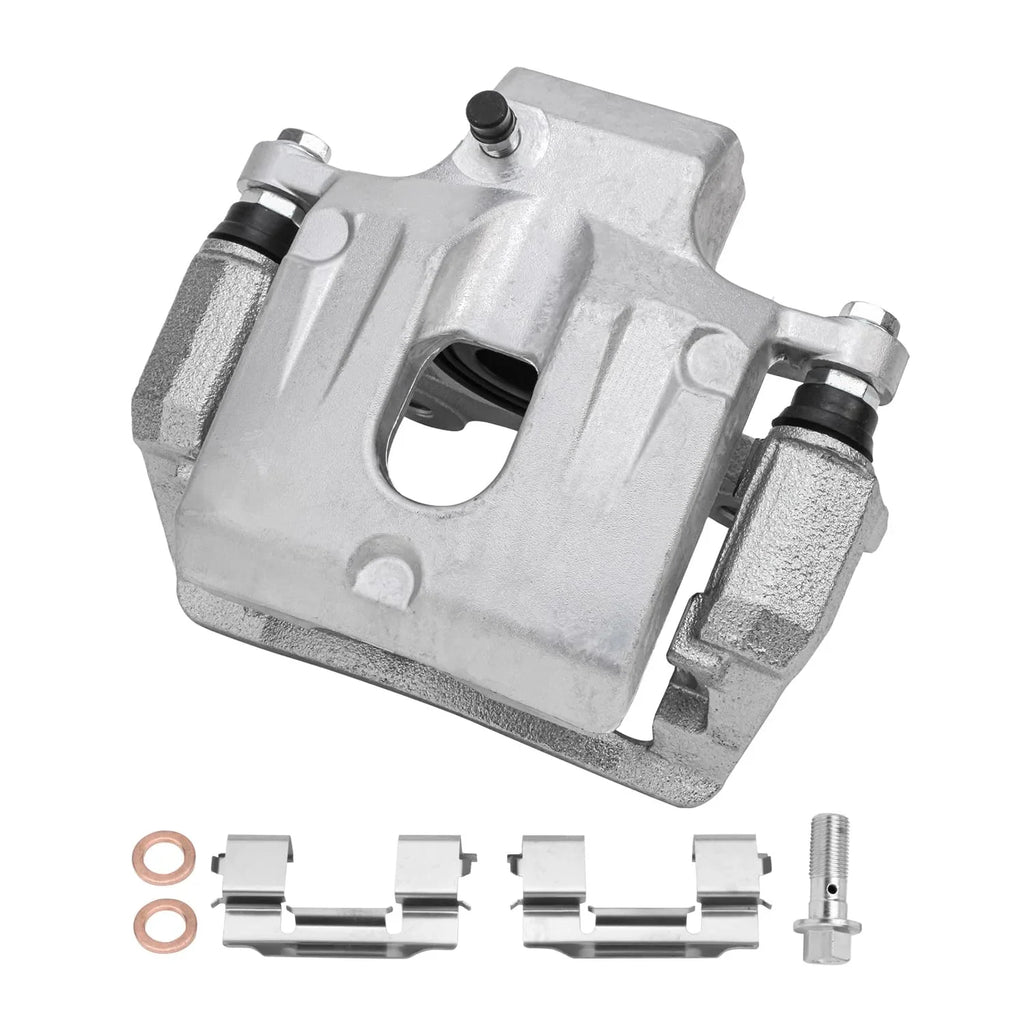Detroit Axle - Rear 2pc Brake Calipers for Buick Enclave Cadillac XTSize Chevrolet Traverse GMC Acadia Limited Sizeaturn Outlook, 2 Disc Brake Calipers Sizeet Replacement