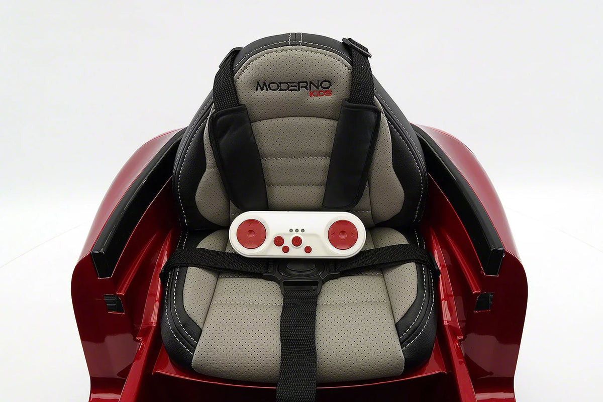 Kiddie Roadster 12V Kids Electric Ride-On Car with R/C Parental Remote | Cherry Red