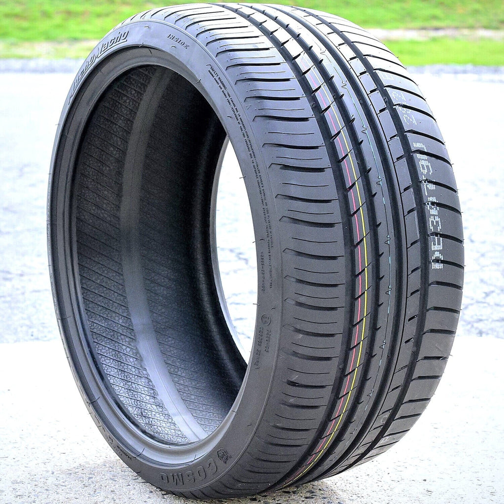 Pair of 2 (TWO) Cosmo MuchoMacho 235/35ZR19 235/35R19 91Y XL All Sizeeason Performance Tires Fits: 2018-23 Honda Civic Sizeport Touring, 2016-18 Ford Focus RSize