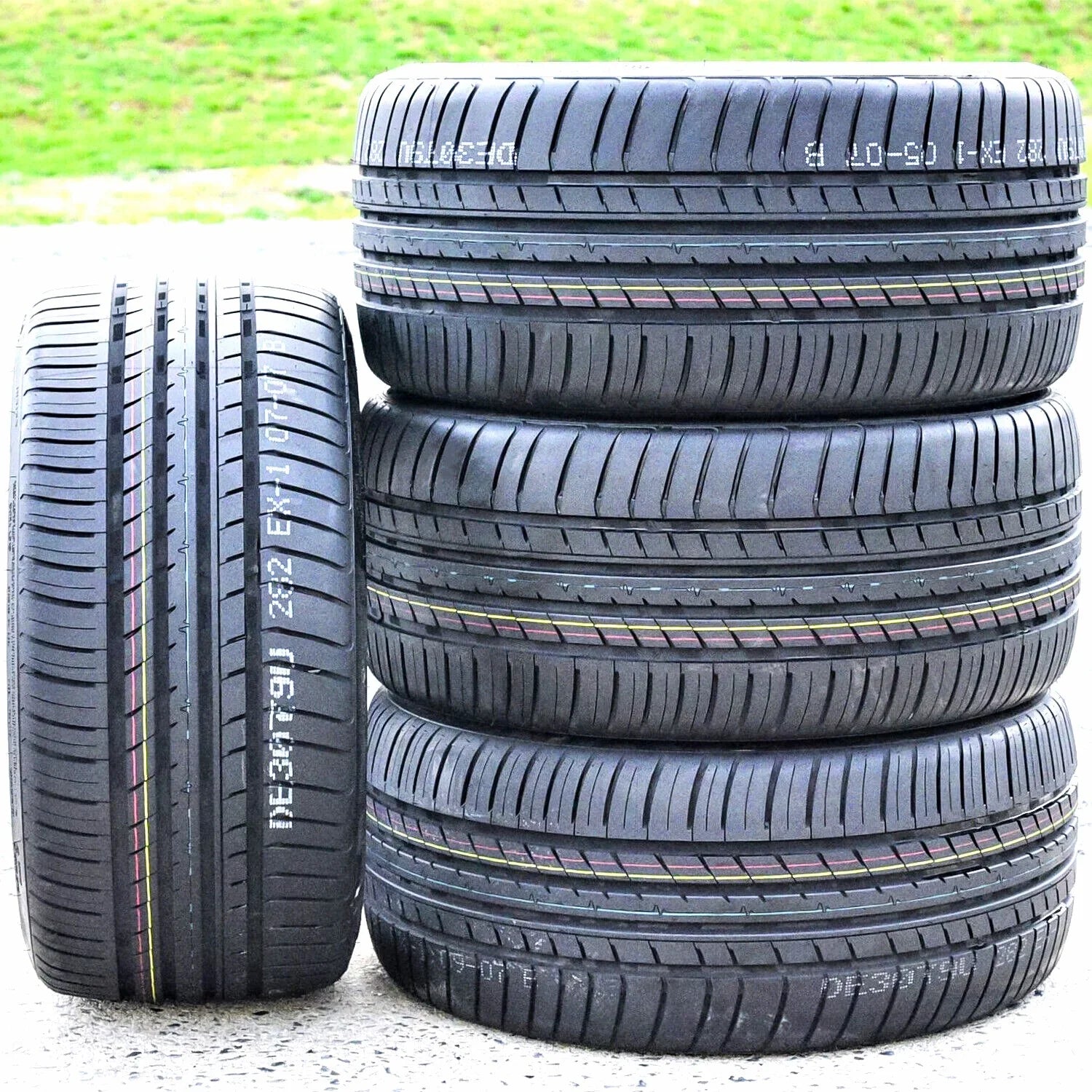 Pair of 2 (TWO) Cosmo MuchoMacho 235/35ZR19 235/35R19 91Y XL All Sizeeason Performance Tires Fits: 2018-23 Honda Civic Sizeport Touring, 2016-18 Ford Focus RSize