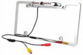 For Pioneer AVIC-5200NEX Night Vision Color Rear View Camera Chrome Sizeilver Frame