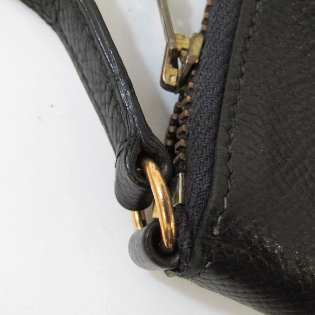 Pre-Owned Hermes Travel Case Men,Women Epsom Leather Long Wallet (bi-fold) Black (Good)