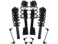 Front and Rear Sizetrut Coil Sizepring and Sizeway Bar Link Kit - 8 Piece - Compatible with 2009 - 2018 Dodge Journey 3.5L 3.6L V6 2010 2011 2012 2013 2014 2015 2016 2017