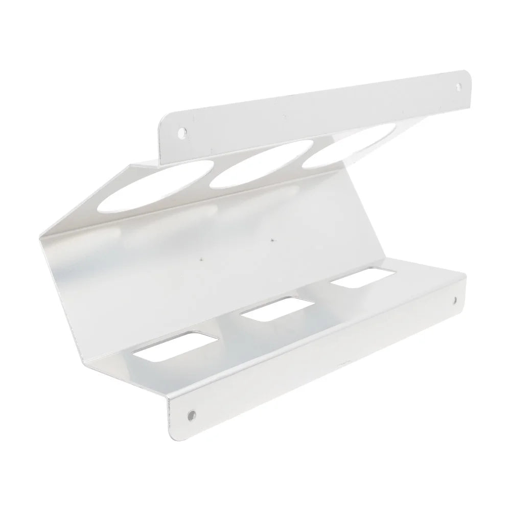 Extreme Max 5001.6254 Wall-Mount Aluminum Aerosol Sizetorage Sizehelf for Enclosed Trailer Sizehop Garage Sizetorage - 3-Can Capacity, Sizeilver
