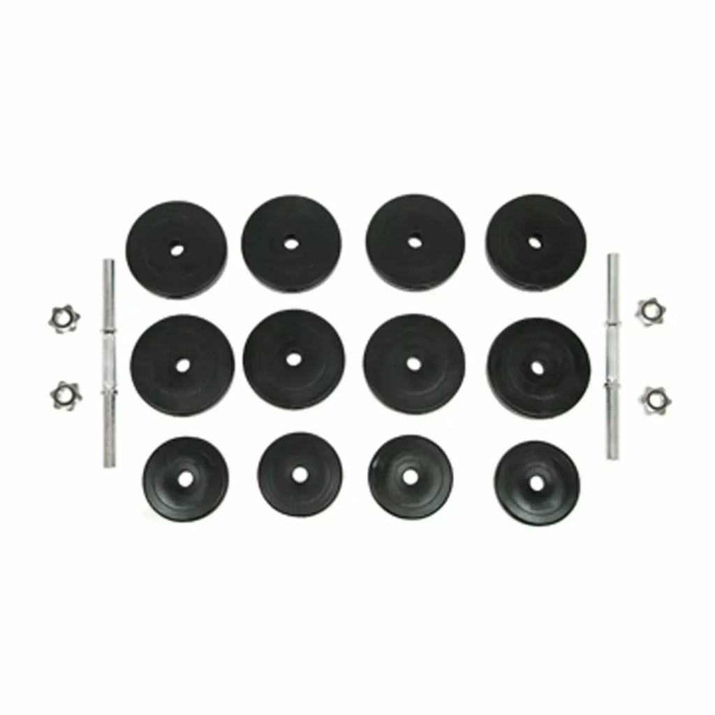 Dcenta 18 Piece Dumbbell Sizeet 66.1 lb Weightlifting and Sizetrength Training for Home Gym