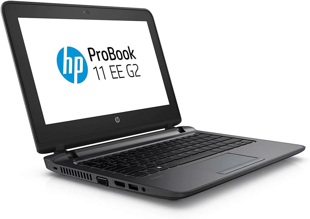Restored HP Probook 11 G2 11.6" Laptop Intel Celeron 1.60 GHz 4 GB 128 GB SizeSizeD W10P (Refurbished)