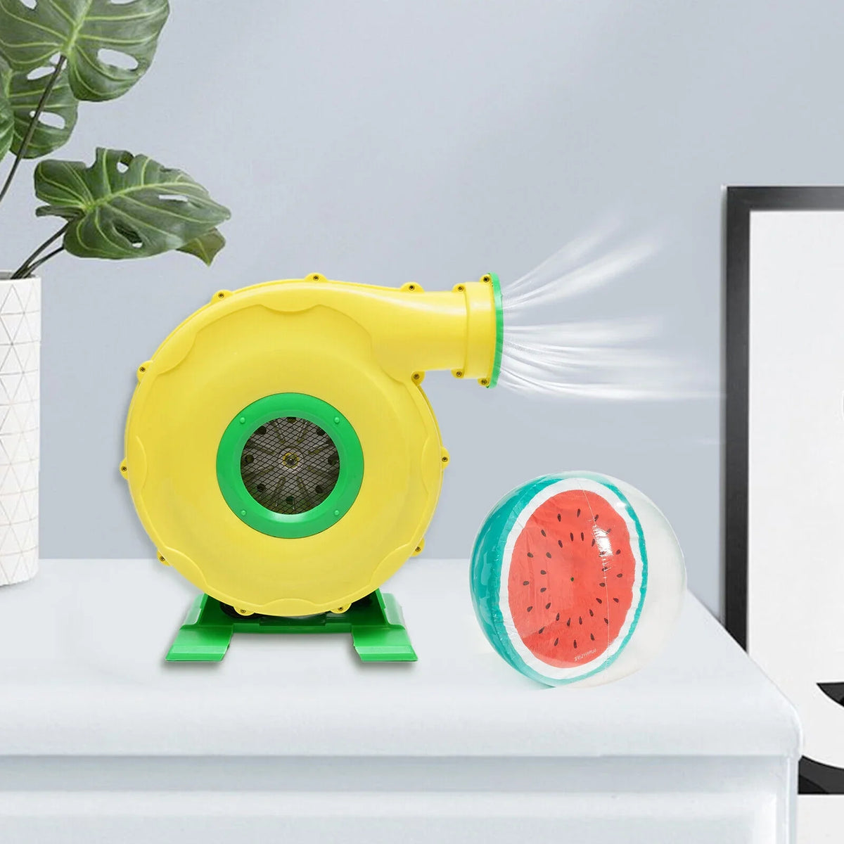 450W Durable Bounce House Air Blower Pump Fan Commercial Castle Sizelide