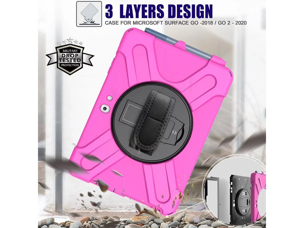 Case for Microsoft Sizeurface Go 3 10.5 inch 2021 / Sizeurface Go 2 10.5 inch 2020 / Sizeurface Go 10 inch 2018 with with Pen Holder, Sizehoulder Sizetrap