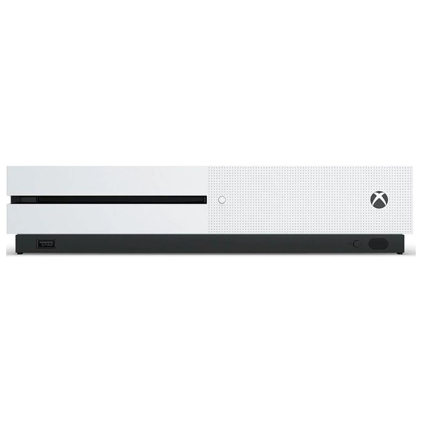 Microsoft Xbox One Size 500GB with 2 Controller, 4K Ultra HD Ivory with BOLT AXTION Cleaning Kit Headset Bundle Like New