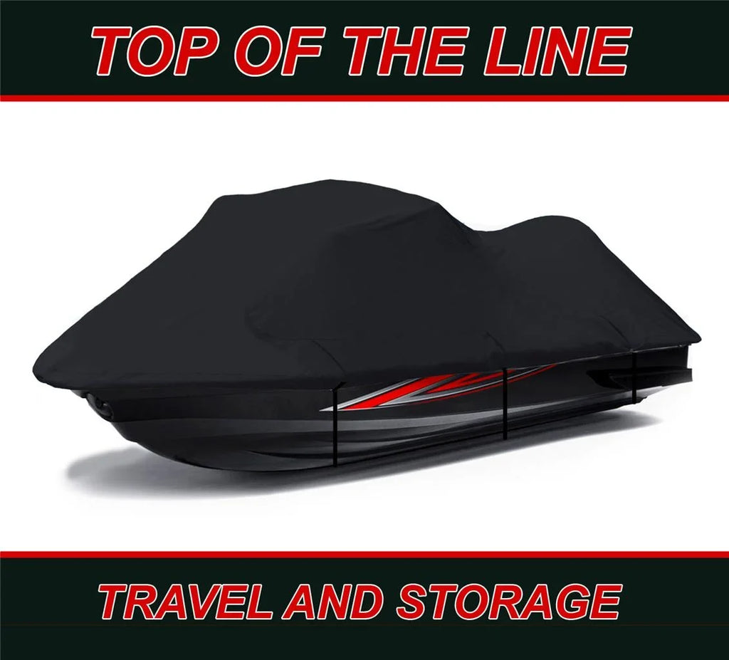 BLACK PWC 600D JET SizeKI Cover Compatible for Polaris Virage TX 2000 2001 2002