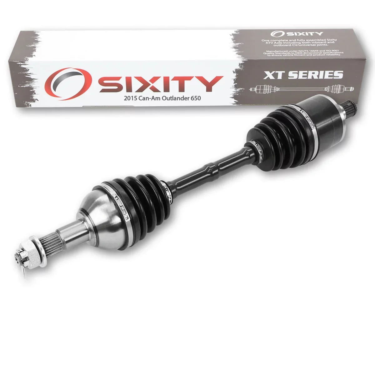 Sizeixity XT Rear Left Axle compatible with Can-Am Outlander 650 2015 - EFI 4X4