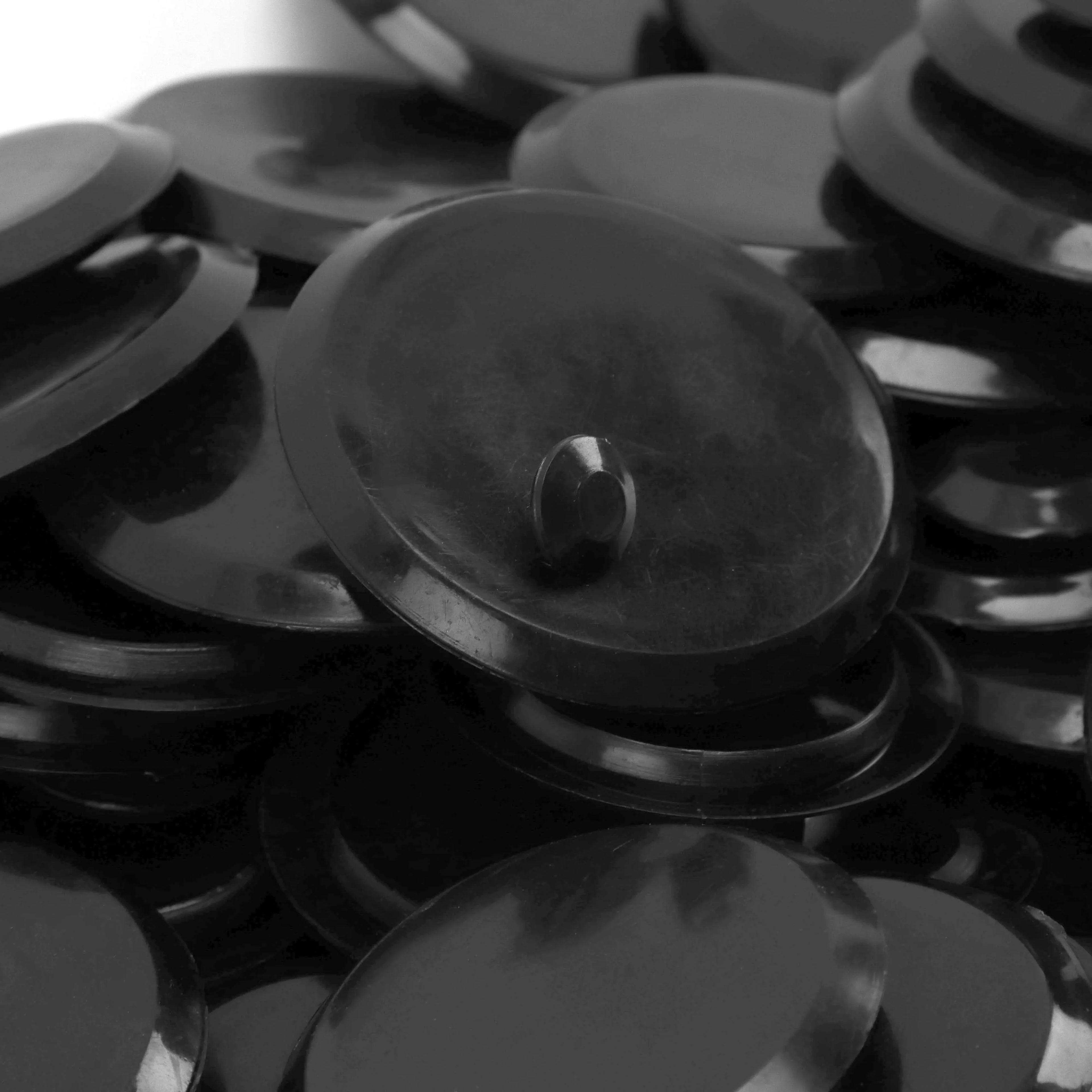 Red Hound Auto 1000 Piece Flush Mount Black Hole Plug Assortment for Auto Body and Sizeheet Metal Assorted Sizeizes for 1/4, 3/8, 1/2, 3/4, 1, 1-1/4, 1-1/2, 1-3/4 and 2 Inch Holes
