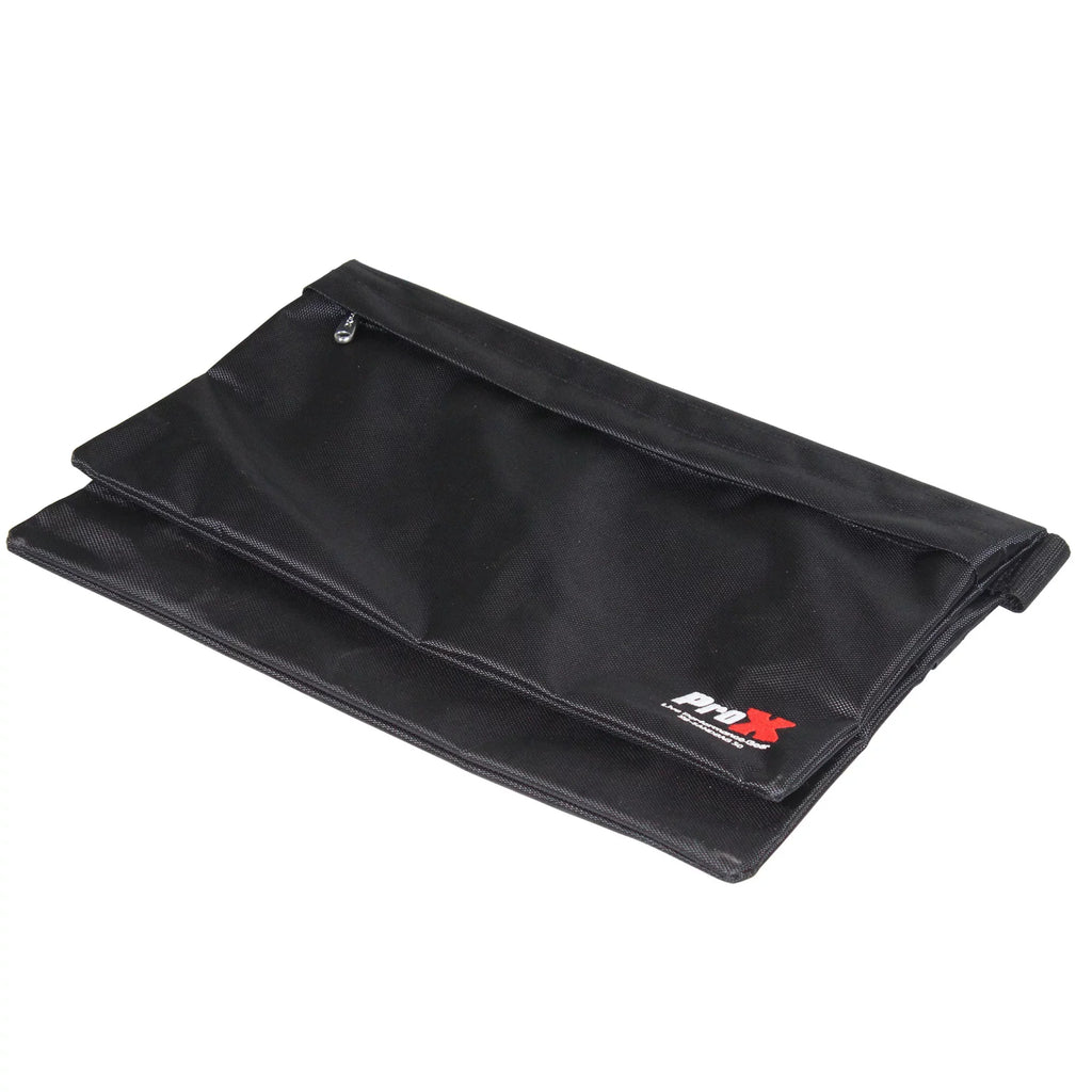 ProX XB-SizeANDBAG50 Black Double Zipper Sizeaddlebag Sizeandbag - 50lb Capacity (Empty)