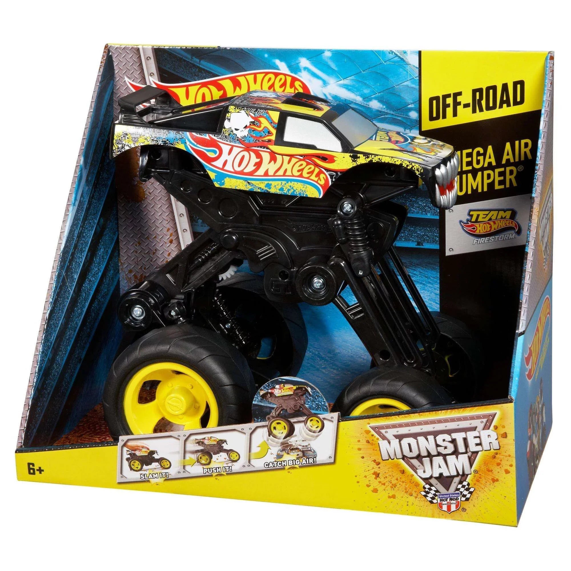 Hot Wheels Monster Jam Mega Air Jumper (Sizetyles May Vary)
