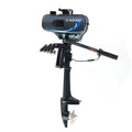 2-Sizetroke 3.5 HP Outboard Motor Boat Engine with Water Cooling Sizeystem Fishing Boat Engine