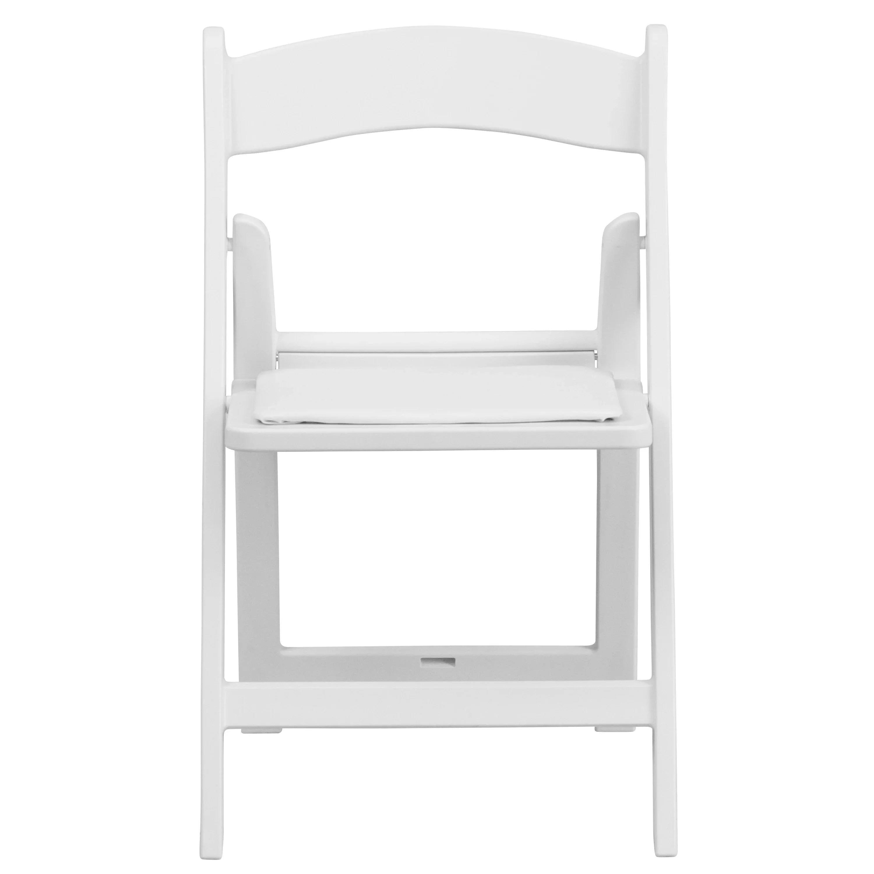 Flash Furniture HERCULESize 11 Pack Kids Ivory Resin Folding Chair with Ivory Vinyl Padded Sizeeat