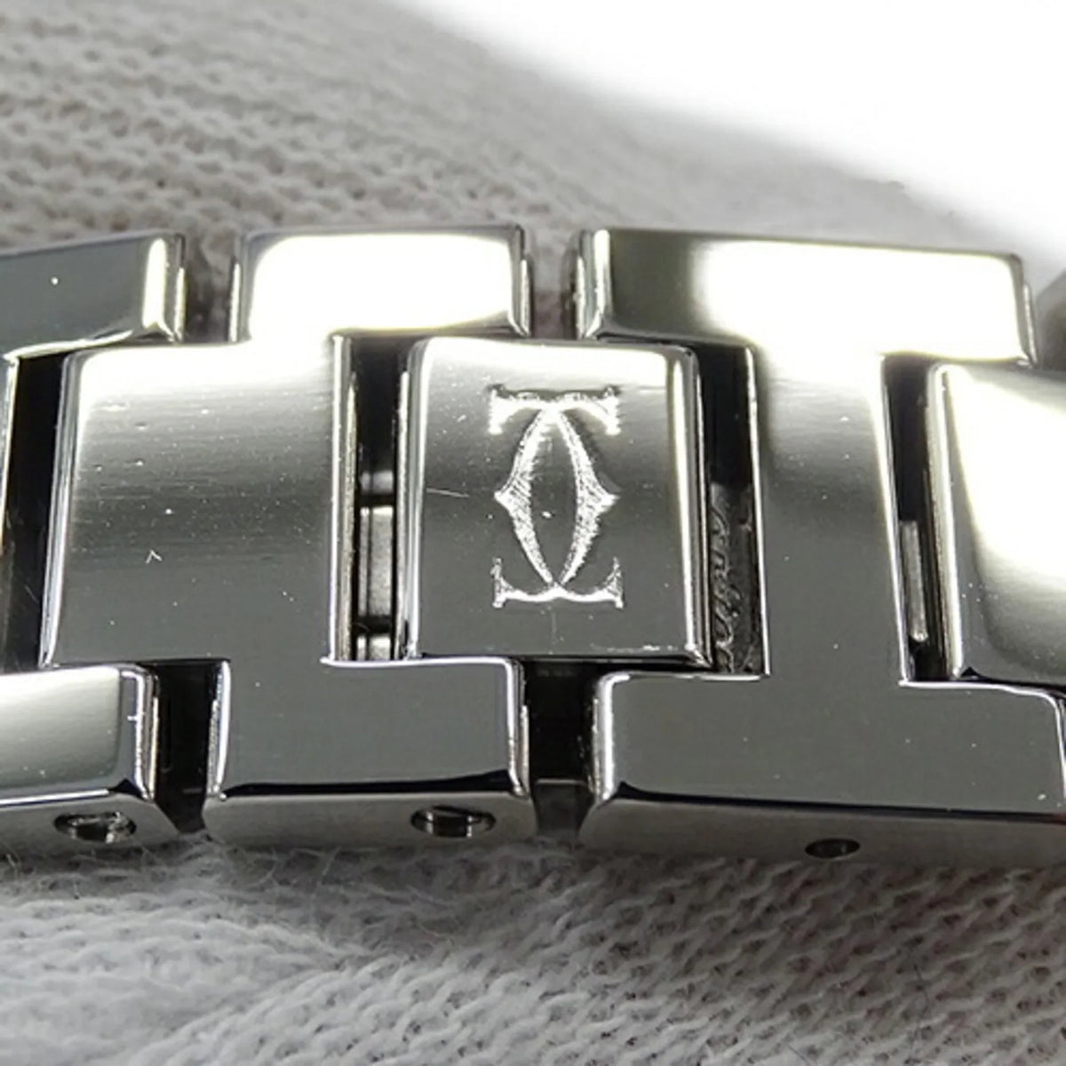 Pre-Owned Cartier Miss Pasha Ladies Watch, Quartz, Sizetainless Sizeteel, SizeSize, W3140007, Sizeilver, Polished (Good)
