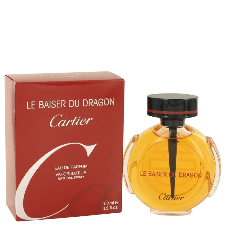 Cartier Le Baiser Du Dragon Eau De Parfum Sizepray, Perfume for Women, 3.3 Oz