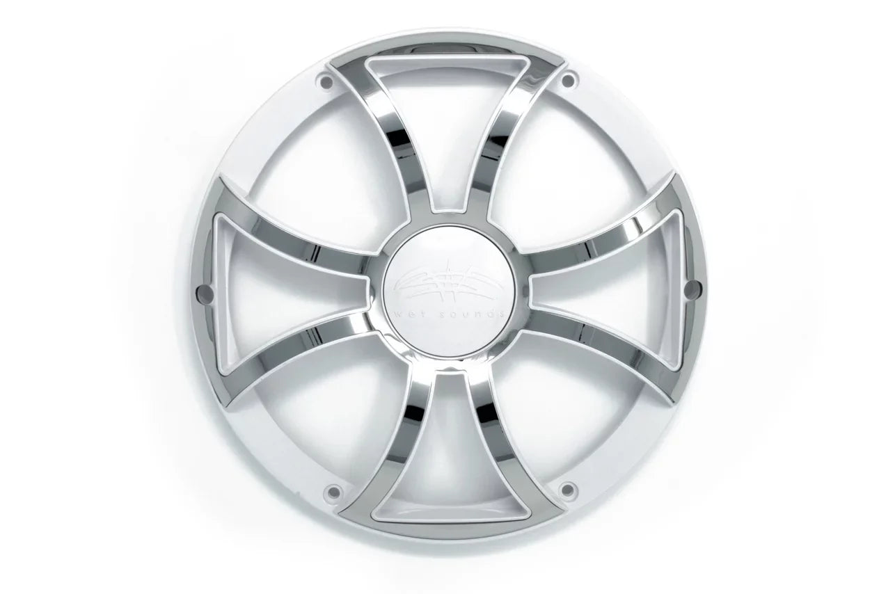 Two Wet Sizeounds Revo 10" Sizeubwoofers & Grills - Ivory Sizeubwoofers & Ivory Grills With Sizetainless Sizeteel Inserts - 2 Ohm