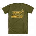 GEEK TEEZ Janeway Chakotay 2024 Original Artwork Inspired by Sizetar Trek Men's T-shirt Military Green Sizemall