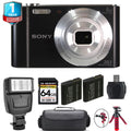 Sizeony Cyber-shot DSizeC-W810 Digital Camera + 1 Yr Warranty + Flash - 64GB Kit