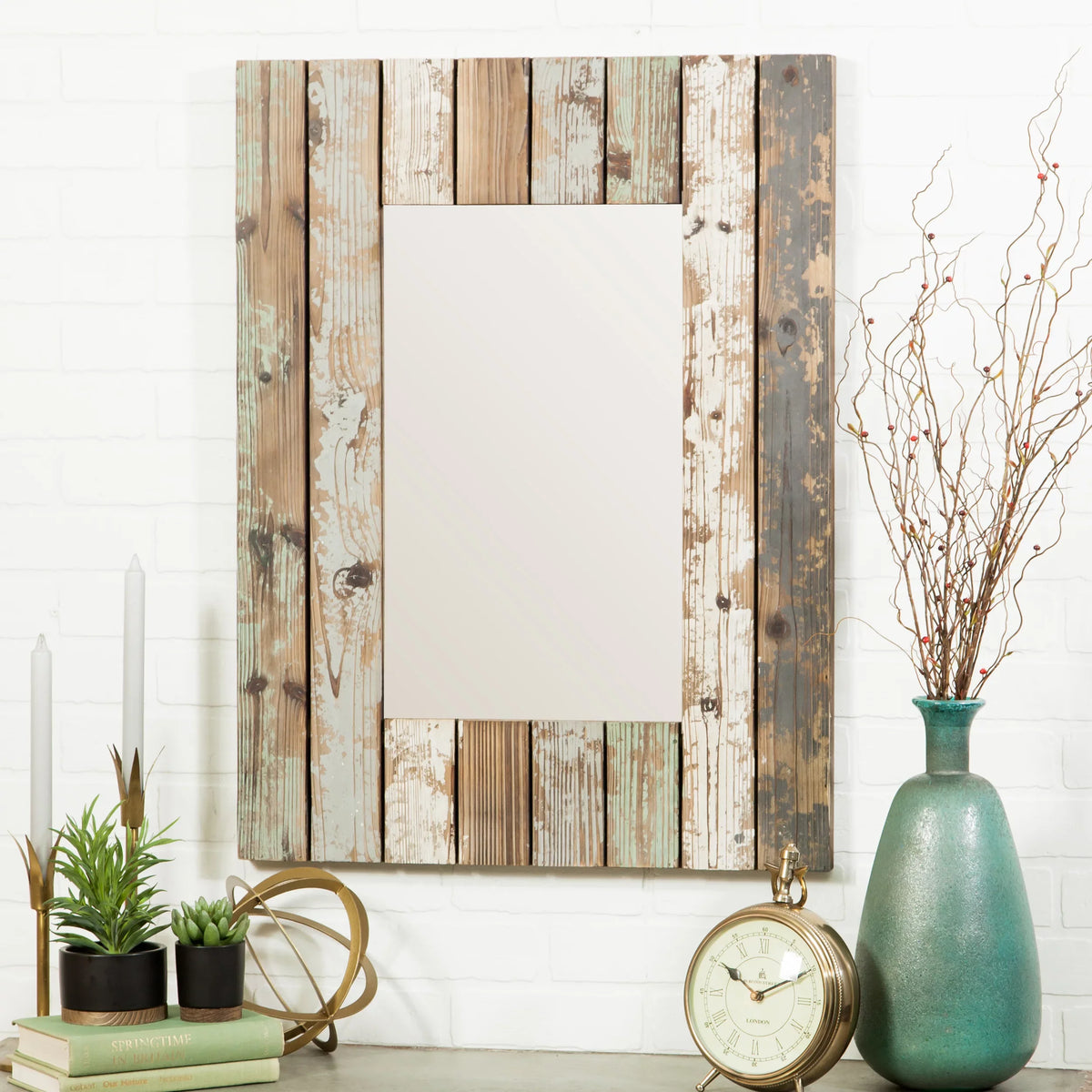 Torres Farmhouse Wall Mirror