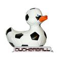 Rubba Ducks  Duckerball with Patches - Black and Ivory