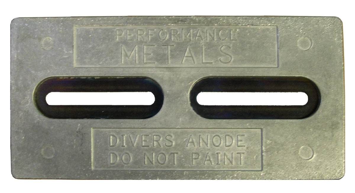 TEC-DIVERSize DP1 Hull Plate Aluminum 12" X 6" X 1/2" DIVERSize Hull Plate DP-612A