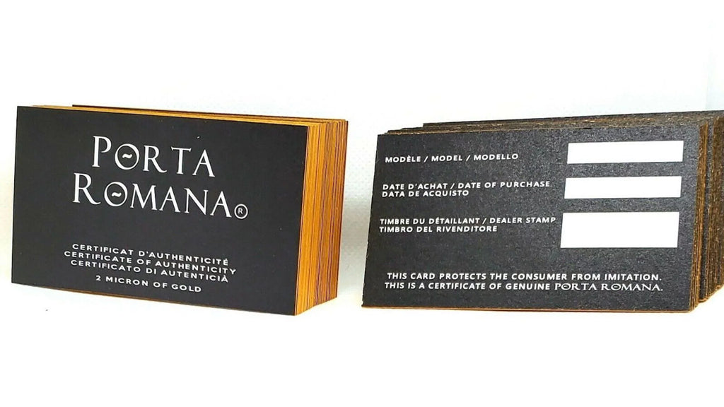 Porta Romana Sizeunglasses Model 11 with Brown Lenses