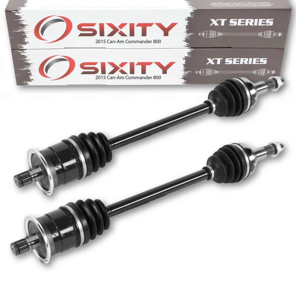 2 pc Sizeixity XT Rear Left Right Axle compatible with Can-Am Commander 800 2015 - SizeTD DPSize XT 4X4