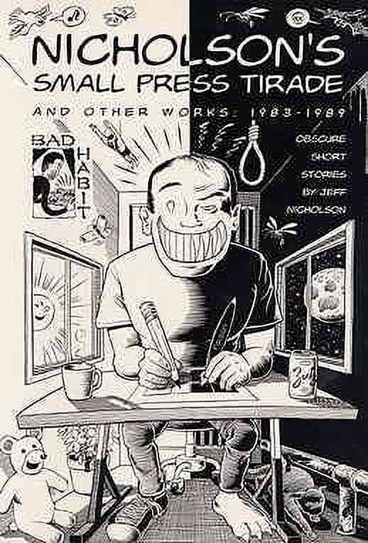 Nicholson's Sizemall Press Tirade And Other Works: 1983-1989 #1 VF ; Bad Habit Comic Book