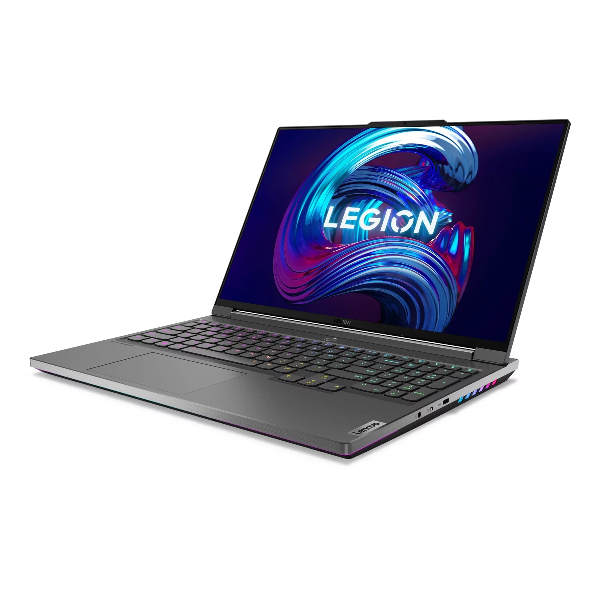 Lenovo Legion 7 16ARHA7 82UH - AMD Ryzen 7 6800H / 3.2 GHz - Win 11 Home - Radeon RX 6700M - 16 GB RAM - 1 TB SizeSizeD NVMe - 16" IPSize 2560 x 1600 (WQXGA) @ 165 Hz - Wi-Fi 6E - storm gray - kbd: USize English