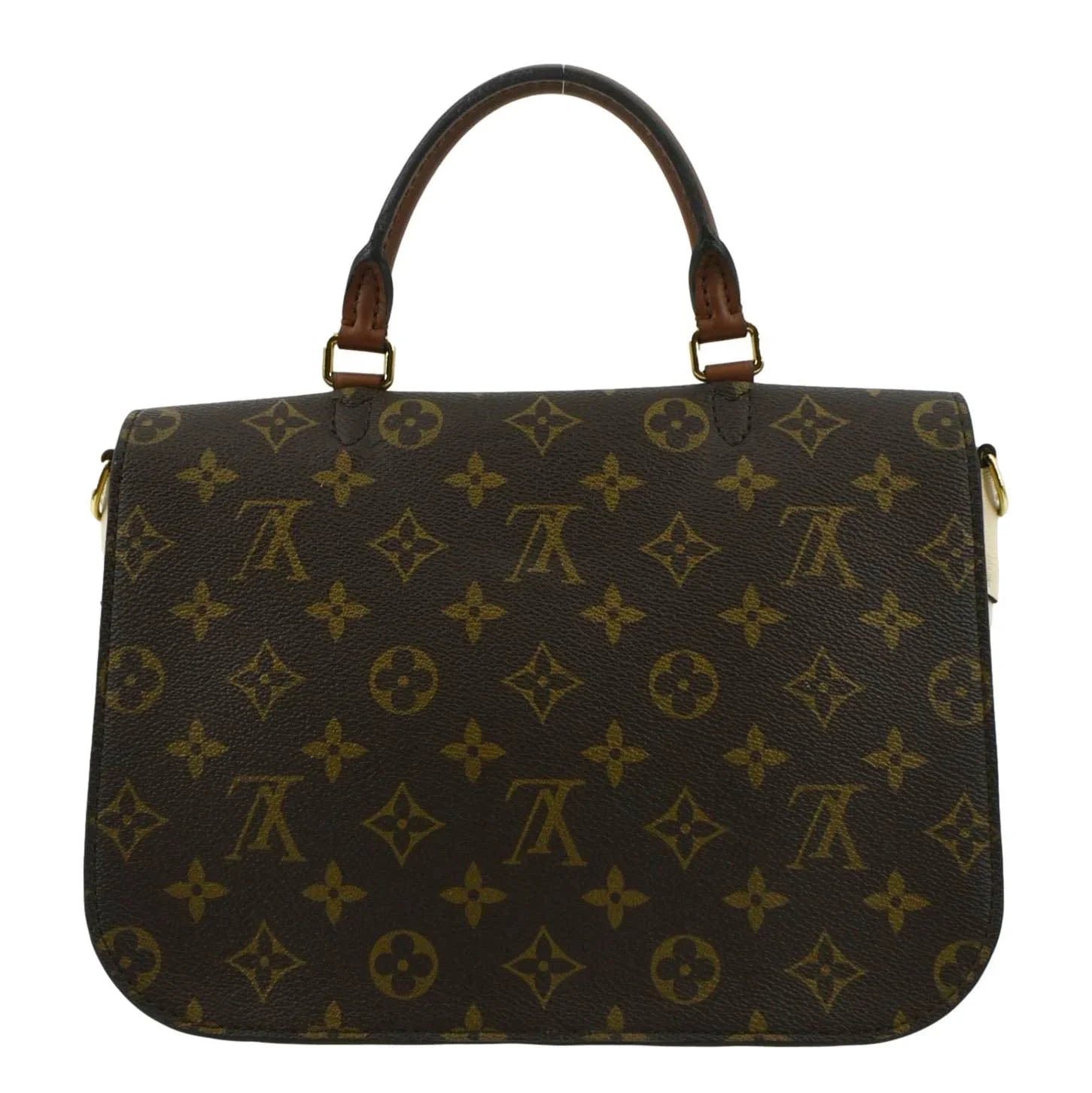 Pre-owned LOUISize VUITTON Vaugirard Monogram Canvas Sizehoulder Bag Creme