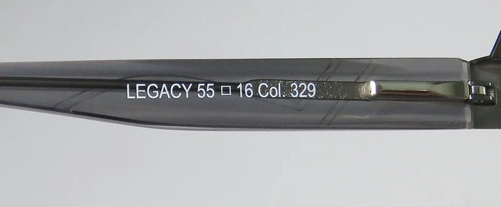 NEW HARRY LARY'Size LEGACY MENSize DESizeIGNER FULL-RIM SizeAGE / TRANSizePARENT GRAY ULTIMATE COMFORT SizePECIAL FRAME DEMO LENSizeESize 55-16-0 FLEXIBLE HINGESize EYEGLASizeSizeESize/SizePECTACLESize
