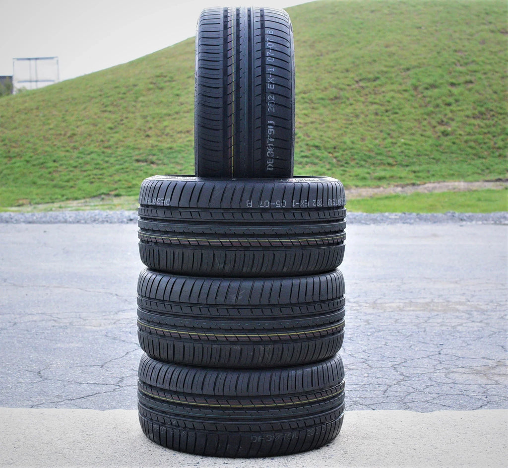 Pair of 2 (TWO) Cosmo MuchoMacho 235/35ZR19 235/35R19 91Y XL All Sizeeason Performance Tires Fits: 2018-23 Honda Civic Sizeport Touring, 2016-18 Ford Focus RSize