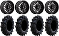 Fuel ARC 18" Wheels Black 36" Intimidator Tires Polaris RZR XP 1000 / PRO XP / Ranger XP 900/1000